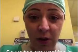 DIREKTNO IZ MILANSKE BOLNICE UŽASA: Italijanska medicinska sestra detaljno opisala sa čime se sve osoblje suočava VIDEO