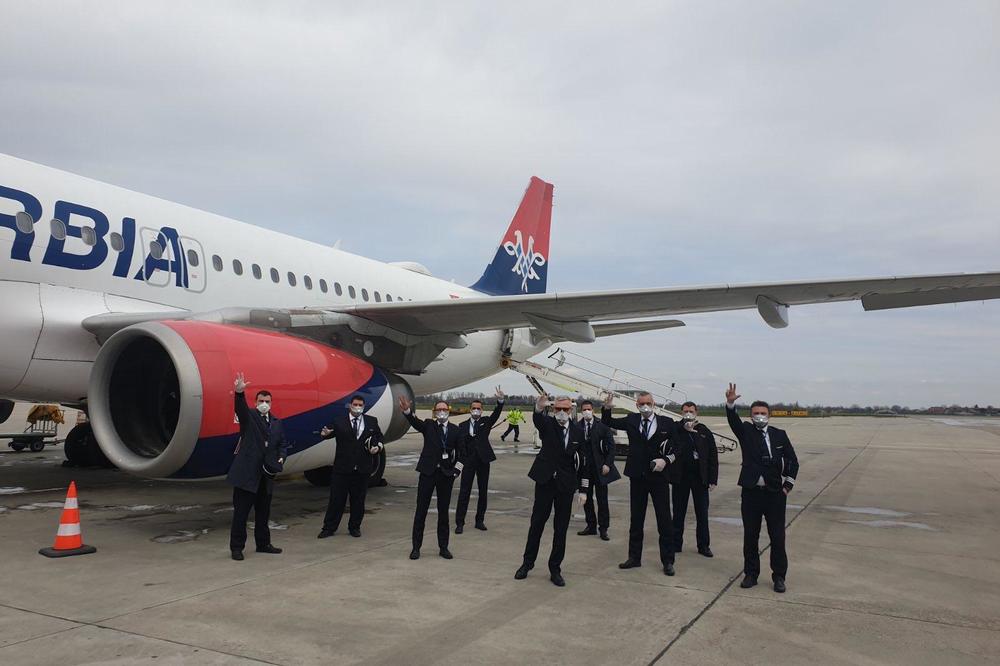 POSEBAN LET: Avion "Er Srbije" sa 236 državljana Srbije poleteo iz Vašingtona!