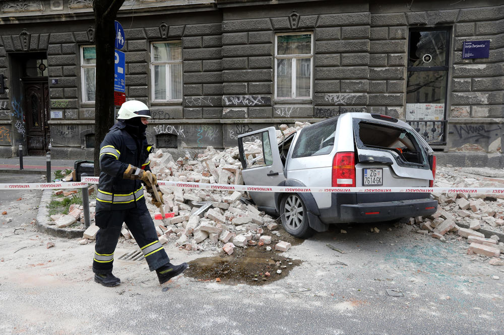 NOVI POTRES U ZAGREBU, ŠESTI OD JUTROS: Oštećeno 600 zgrada, 55 timova na terenu