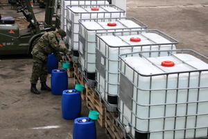 IZ PRVE ISKRE U BARIČU: 5.000 litara alkoholnog rastvora za Vojsku Srbije