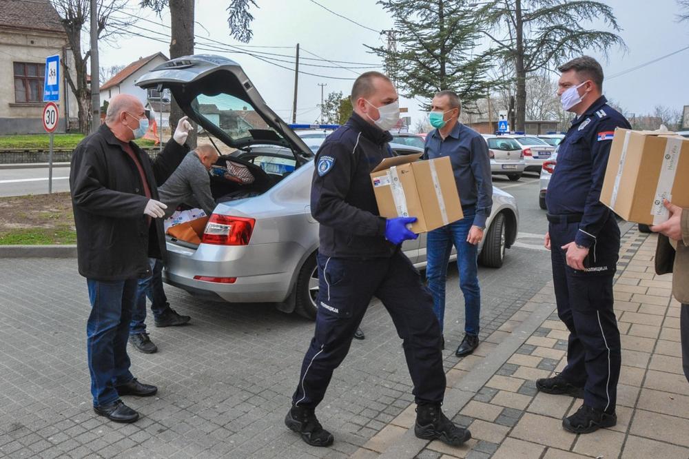 ZAŠTITNA OPREMA ZA POLICIJU I ZDRAVSTVO: Gradski štab obišao institucije u Loznici
