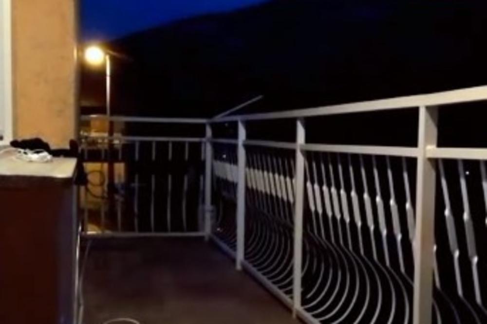 KORONA GA NIJE ZAUSTAVILA: Pretrčao polumaraton na terasi, u čudu bili i policajci (VIDEO)