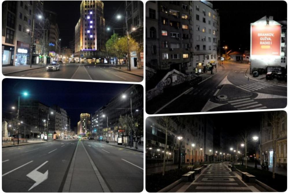 POLICIJSKI ČAS DAO REZULTATE: Mirna noć u Beogradu, samo tri poziva Hitnoj sa javnih mesta