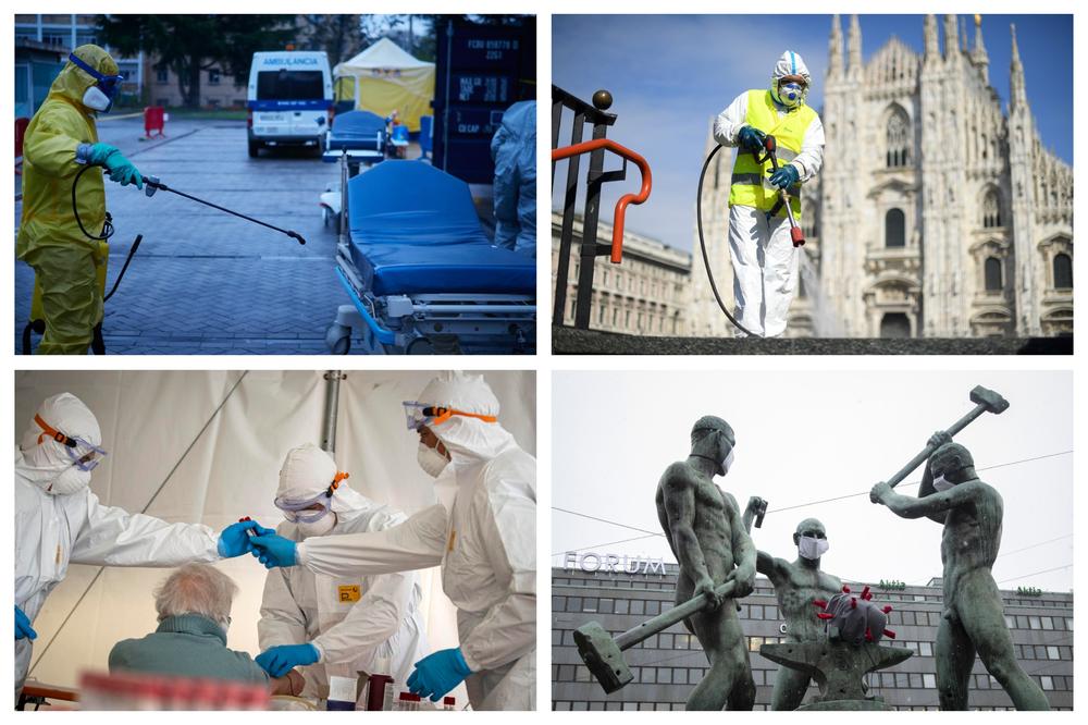 BORBA PROTIV KORONE: U Italiji 727 ljudi umrlo u poslednja 24 sata, više od 900.000 zaraženih u svetu