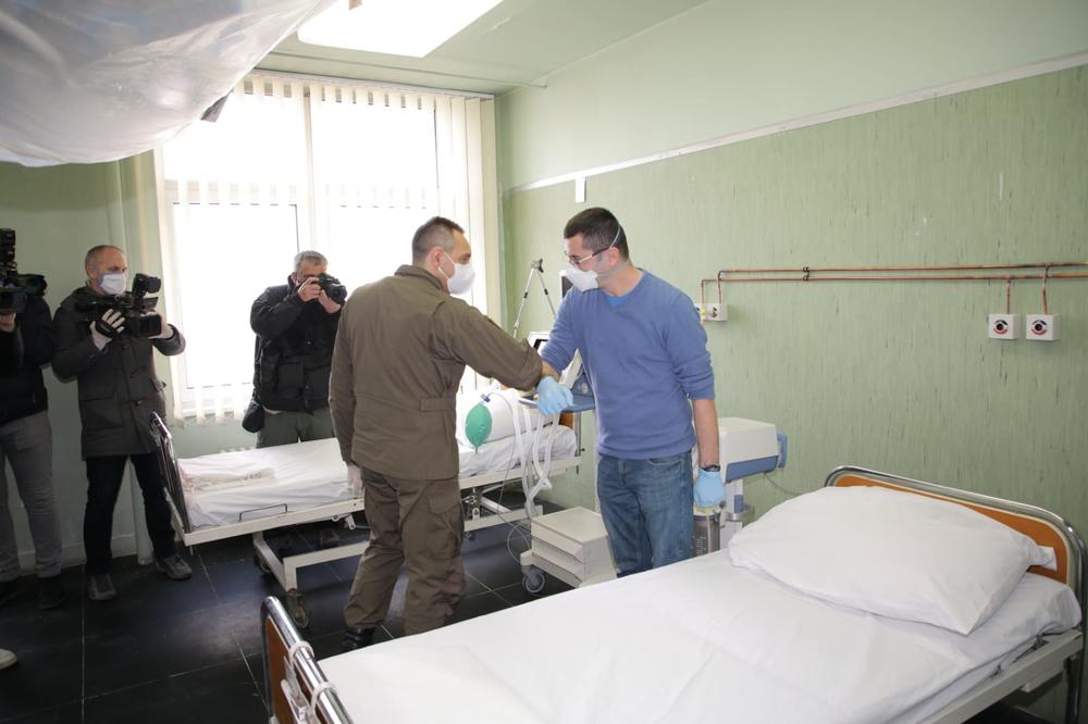 VMC OD PONEDELJKA SPREMAN ZA PACIJENTE: Nova bolnica na Karaburmi gotova za dve nedelje