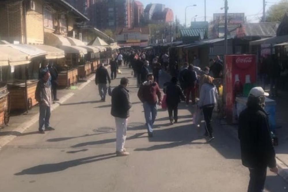 LJUDI, OD KORONE SE UMIRE: Goran Vesić u neverici kada je video OVE slike sa Vidikovca (FOTO)