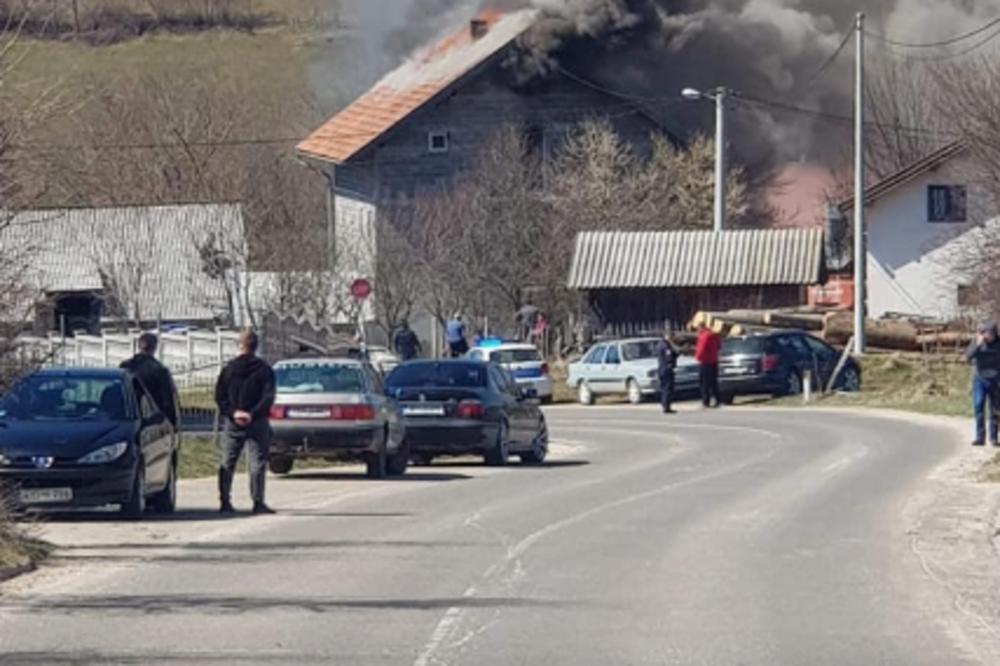 PORODICA MARIĆ IZ KNEŽEVA OSTALA BEZ KUĆE U POŽARU: Izgubili sve za nekoliko minuta, vatrogasac povređen