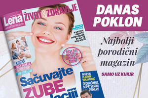 DANAS NE PROPUSTITE NOVI BROJ MAGAZINA LENA: Sačuvajte zube u izolaciji