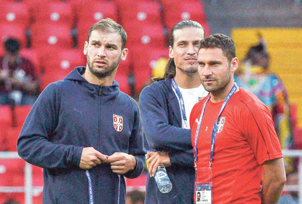 Aleksandar Prijović, Branislav Ivanović, Duško Tošić