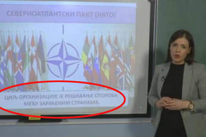 SKANDAL! ĐACI U SRBIJI UČE DA JE NATO MIROLJUBIVA ALIJANSA! Šarčević: Strašan propust, smeniću sve odgovorne!