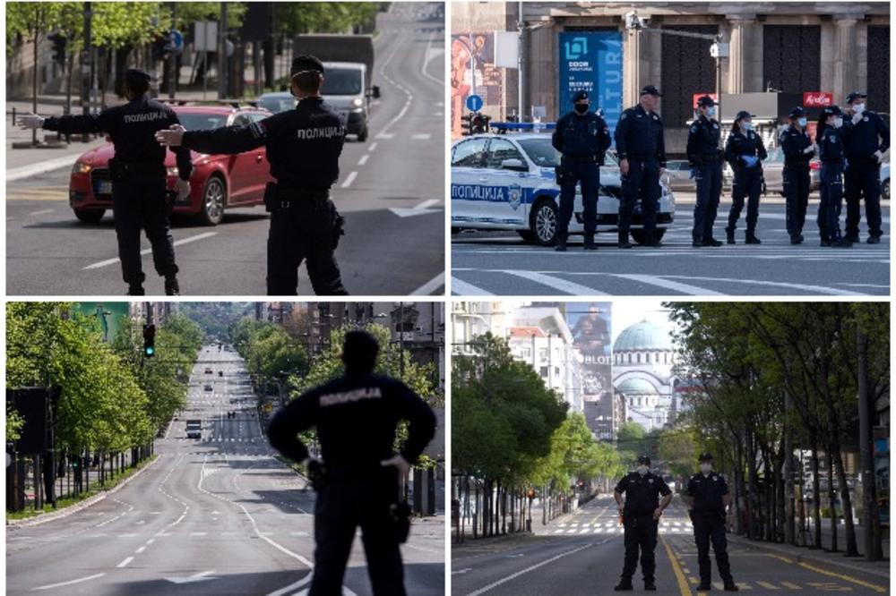 SRPSKA PRESTONICA BEZ LJUDI: Pogledajte slike Beograda tokom najdužeg policijskog časa FOTO