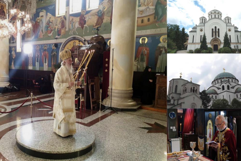 LITURGIJE NA TOMINU NEDELJU: Patrijarh danas bogoslužio u Manastiru Vavedenje, liturgija služena i u Hramu na Vračaru