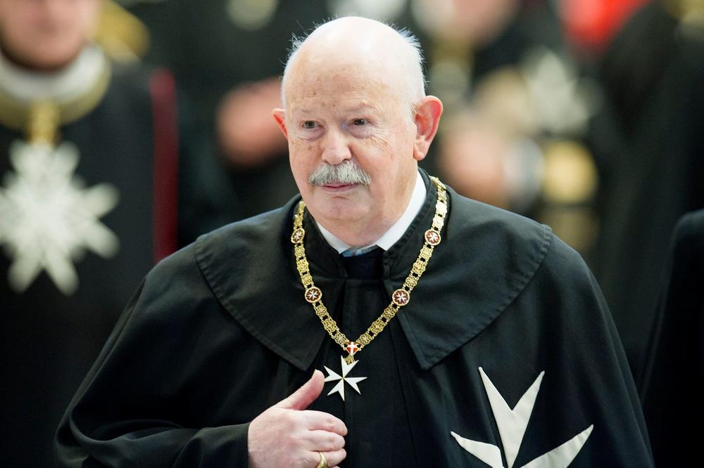 PREMINUO VELIKI MAJSTOR MALTEŠKOG REDA: Fra Đakomo je bio 80. princ a u ovaj viteški red je primljen 1985. godine