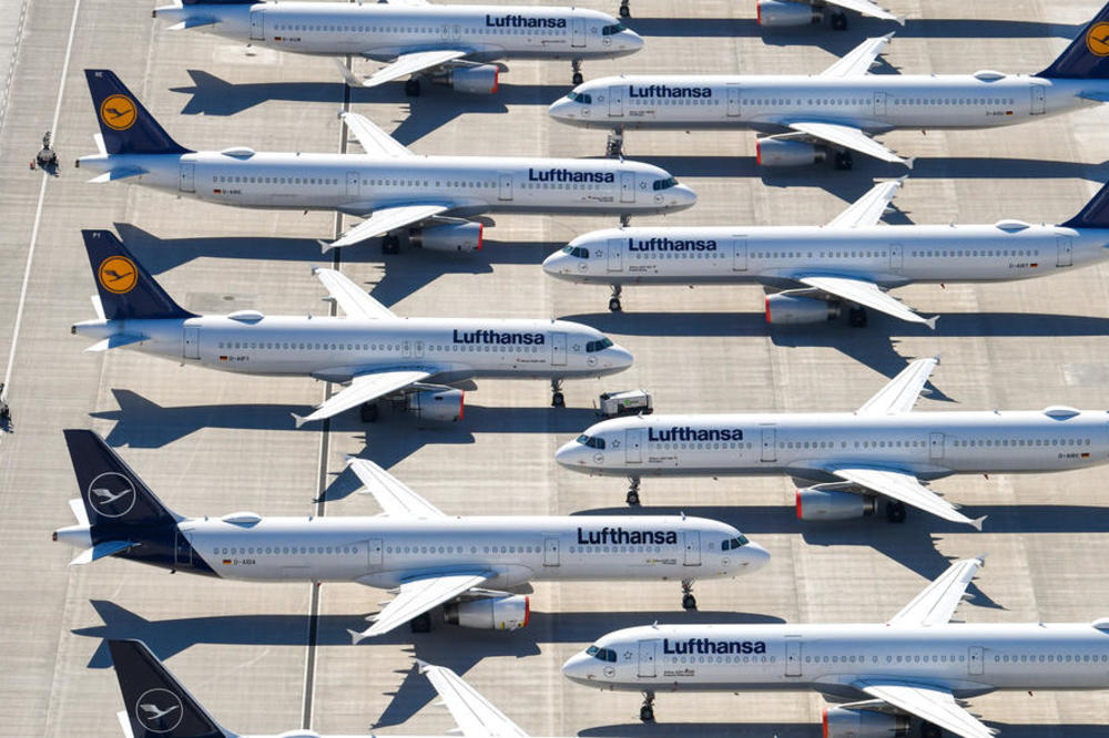 ŠTRAJK U NEMAČKOJ: U ponedeljak otkazivanje više od 350 letova, haos čeka oko 100.000 putnika
