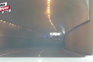 KURIR TV NA LICU MESTA HAOS U TERAZIJSKOM TUNELU: Nakon požara, čula se EKSPLOZIJA Vozač se spasao, povređen vatrogasac!