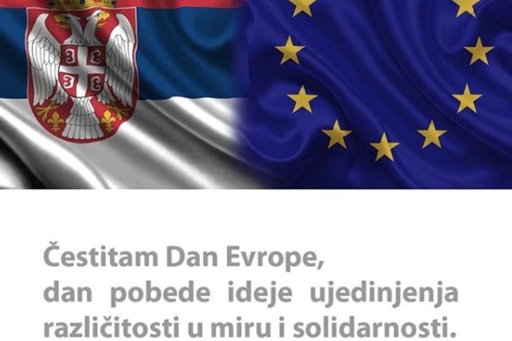 VUČIĆ SE OGLASIO RANO JUTROS NA INSTAGRAMU: Čestitam Dan Evrope, dan pobede ideje ujedinjenja