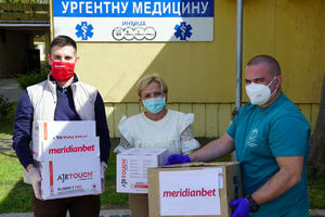 Meridian nastavlja podršku zdravstvenim radnicima u Srbiji