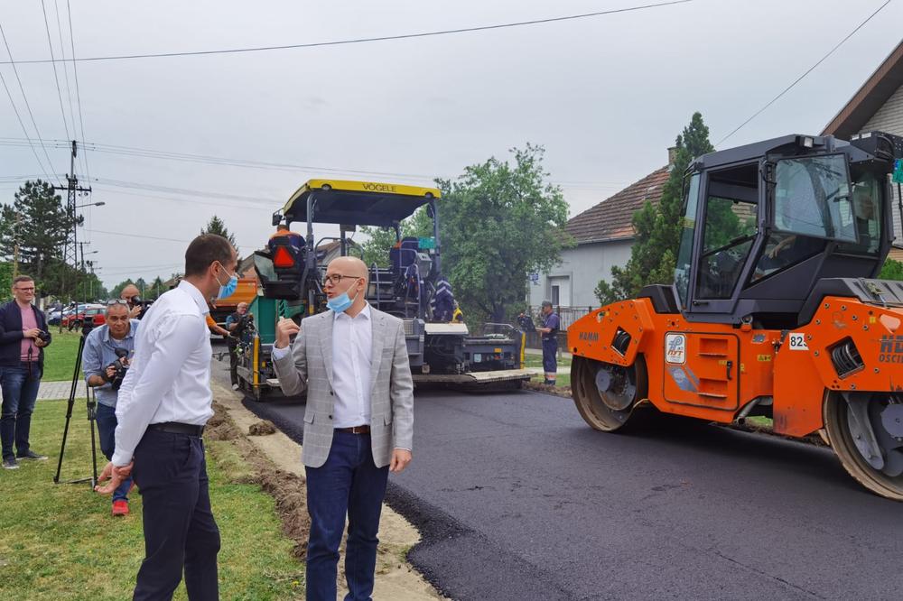 Vučević: Ulice koje sada radimo zadnji put su asfaltirane skoro pola veka, a za to smo izdvojili 56 miliona dinara