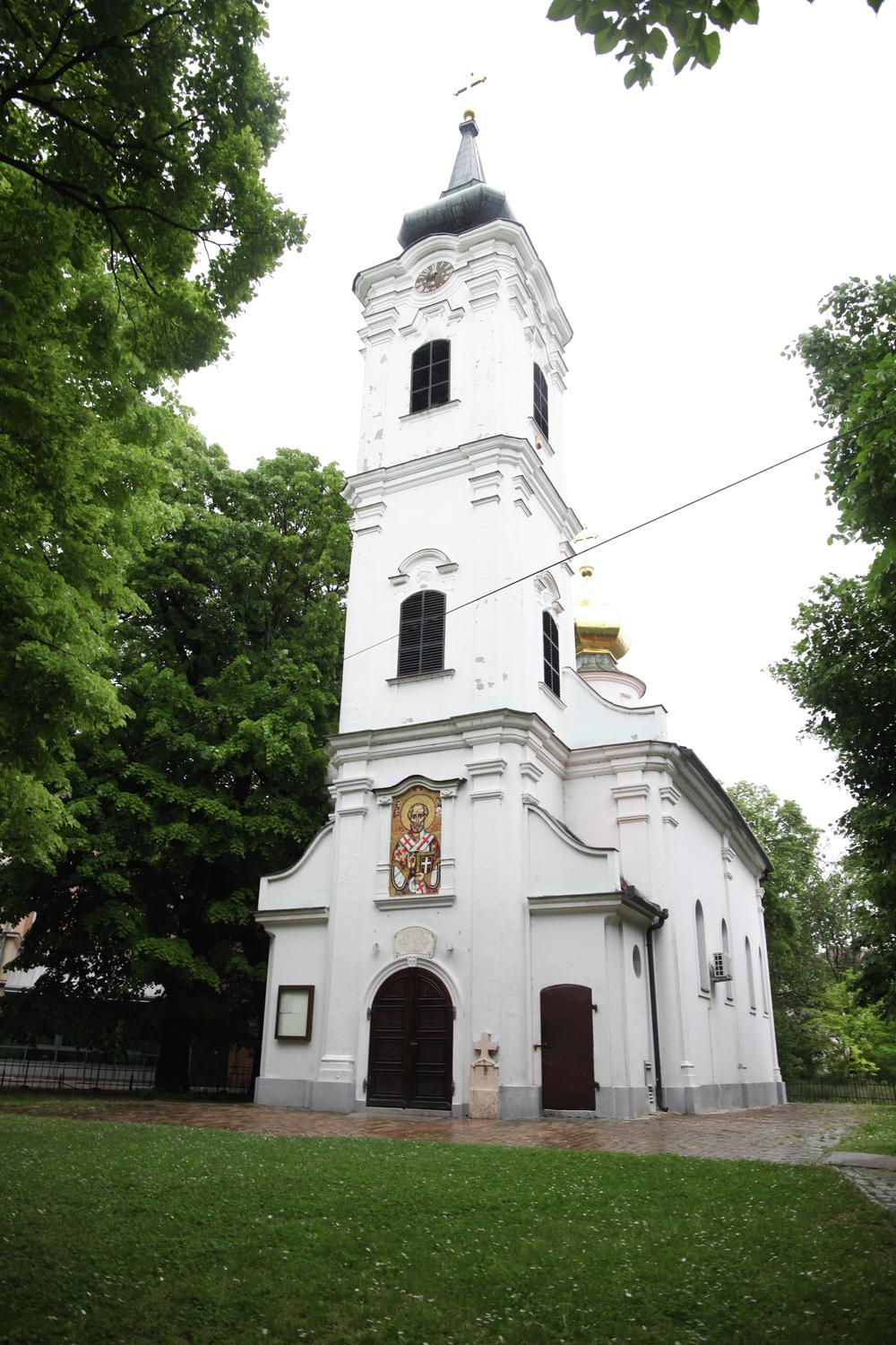 Nikolajeva crkva koju je tužio Saša Popović