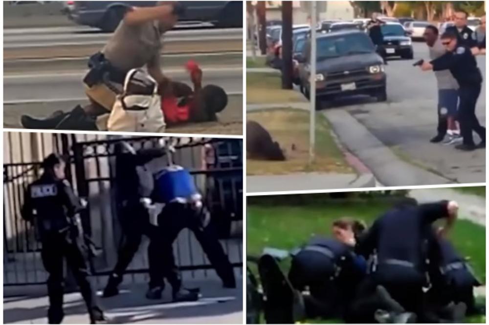 OVI BIJU DA UBIJU: Jezivi snimci potvrđuju surovu statistiku o brutalnosti američke policije (UZNEMIRUJUĆE)