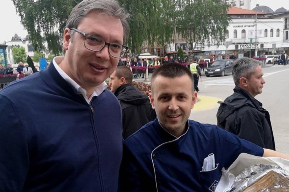ZA PITU JE UVEK PRAVO VREME: Novopazarci iznenadili predsednika Vučića
