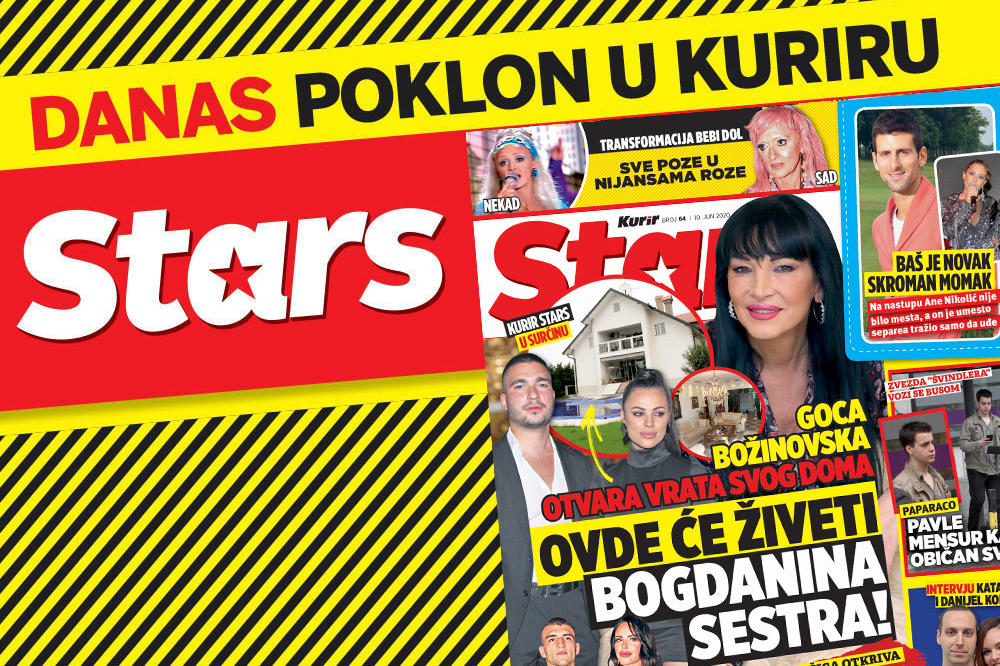 DANAS POKLON U KURIRU! EKSKLUZIVNI PAPARACO: Goca Božinovska otkriva gde će živeti Bogdanina sestra!