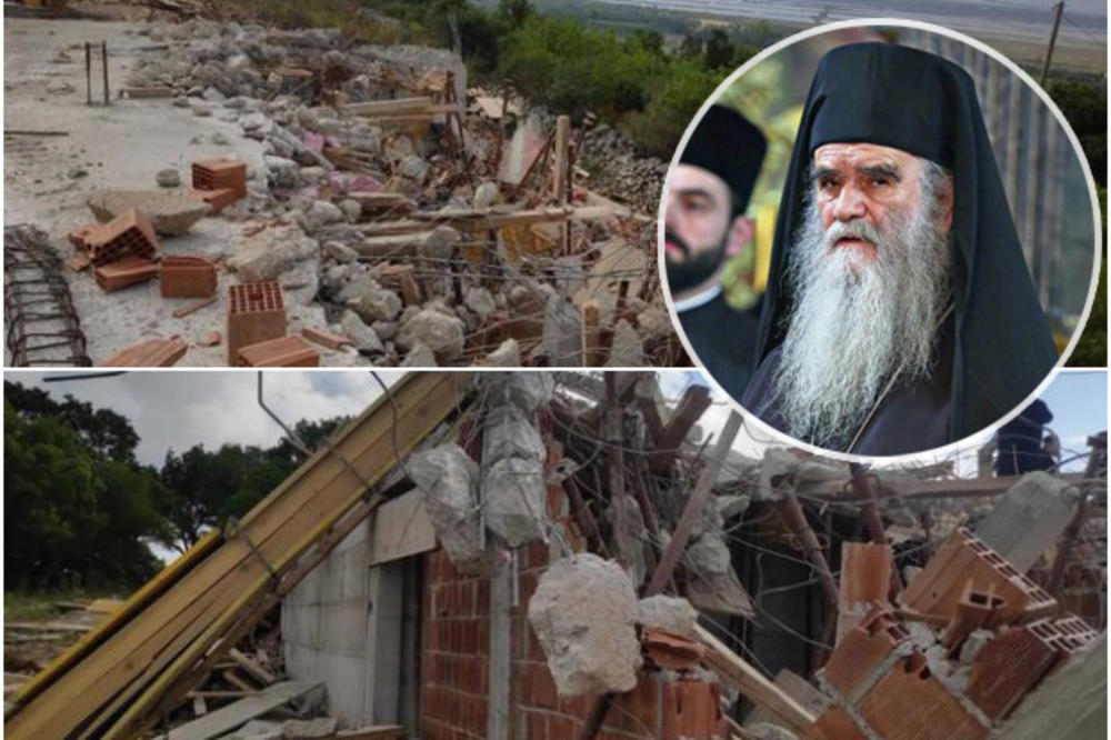 POLICIJA PODNELA PRIJAVU PROTIV MITROPOLITA AMFILOHIJA: Tvrde da je Konak manastira Svetog Vasilija gradio bez dozvole!