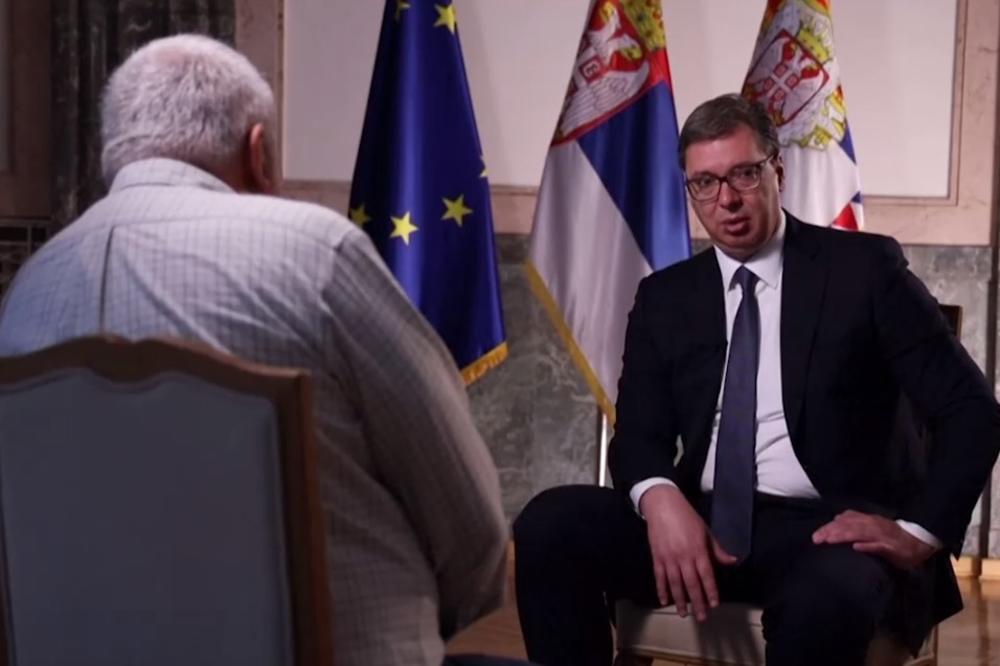 VUČIĆ ZA ROJTERS: Ultimatum nije način razgovora sa Srbijom, štitićemo svoje interese (KURIR TV)