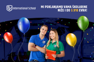 Povlašćene cene upisa: International School za Dan škole poklanja školarine manje i do 3.910 evra!