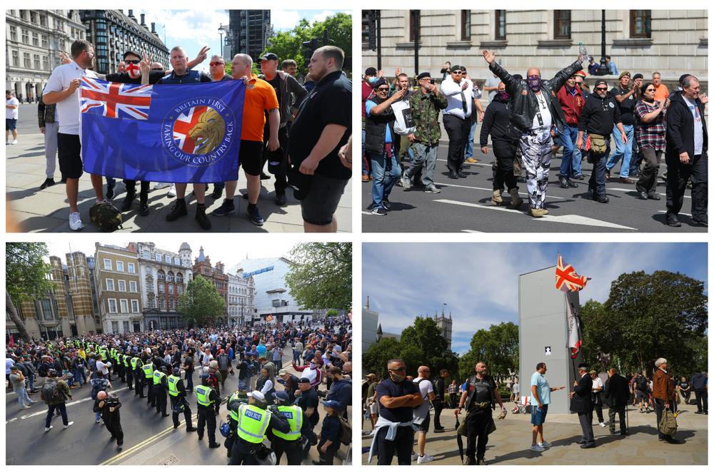 OČEKUJEMO TUČE, IZBEGAVAJTE CENTAR LONDONA: Gradonačelnik upozorava na sukob desničara i demonstranata protiv rasizma