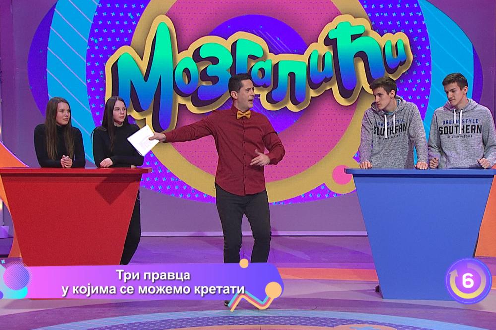 Kraj prve sezone kviza „Mozgalići” na televiziji Kazbuka