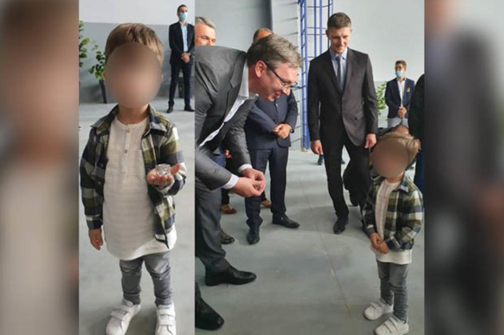VUČIĆ DOBIO NEOBIČAN POKLON OD MALIŠANA: Predsednik na Instagramu otkrio i kome je namenjen FOTO