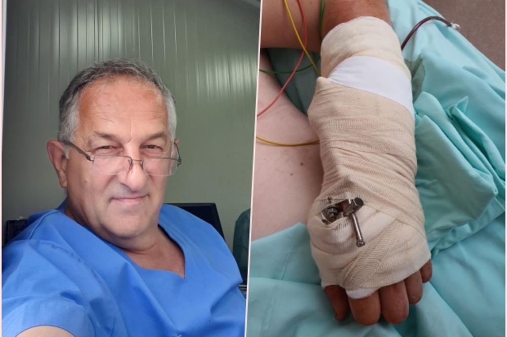 VELIKI PODVIG SRPSKIH LEKARA: Hirurzi KC Kragujevac pacijentu spojili odsečenu šaku FOTO, VIDEO
