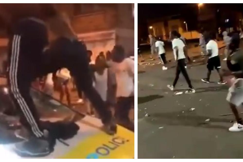 RAT NA ULICAMA LONDONA: 15 policajaca povređeno! Ulična žurka se otrgla kontroli, vozila potpuno razlupana! (VIDEO)