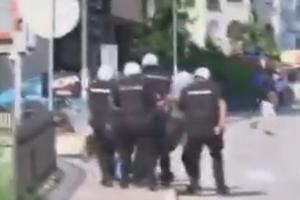 BRUTALAN SNIMAK IZ BUDVE: 10 naoružanih policajaca isprebijalo golorukog mladića, sestra traži pravdu! (VIDEO)