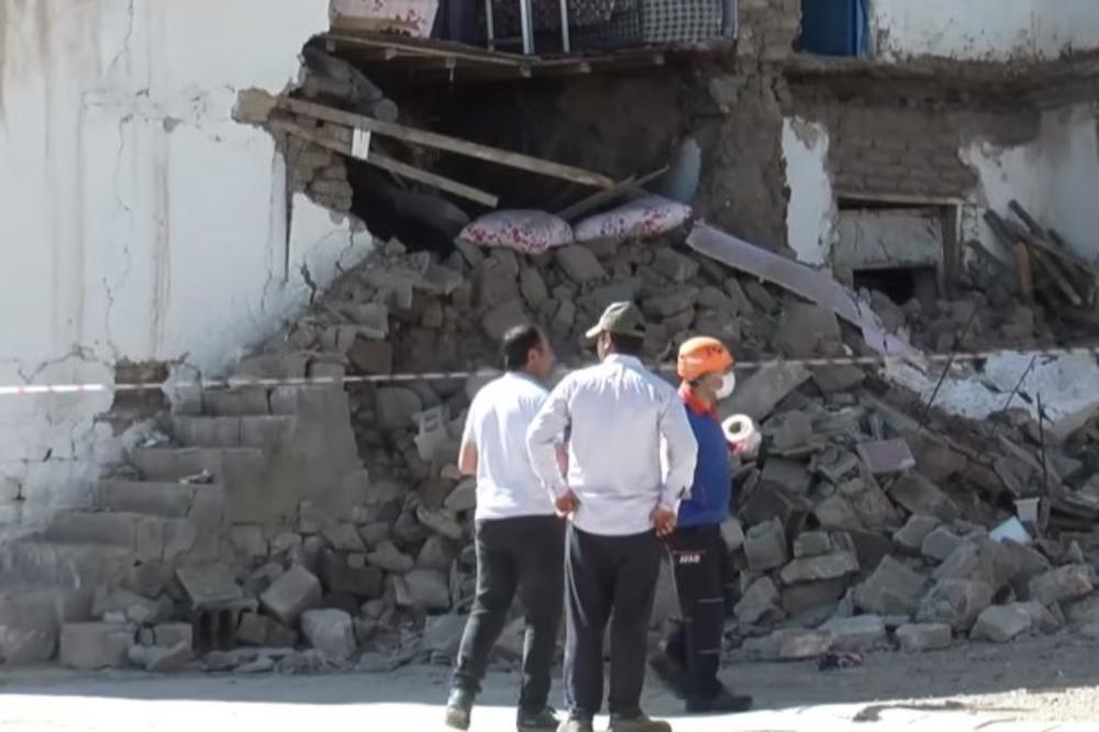 ZEMLJOTRES OD 5,4 STEPENA POGODIO TURSKU: 5 ljudi povređeno dok su bežali iz oštećenih kuća (VIDEO)