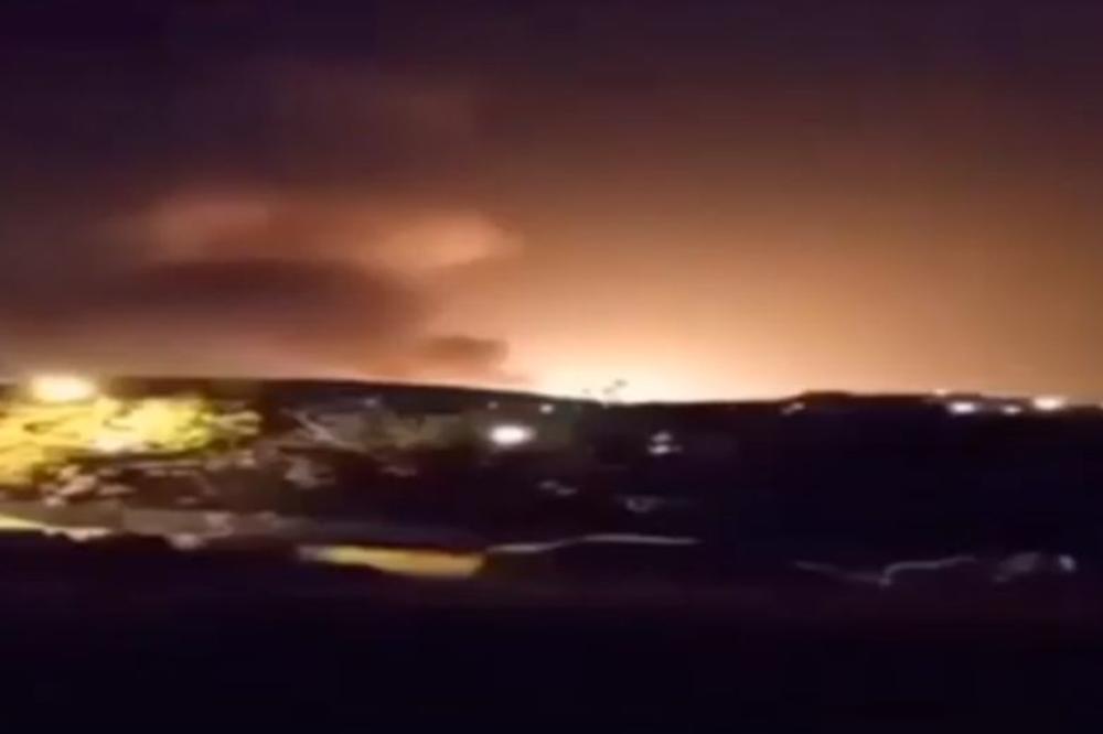 DRAMA U TEHERANU: Eksplozija gasa u blizini vojne baze! Iznad grada primećen veliki narandžasti oblak (VIDEO)