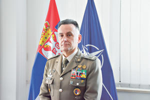 A KURIR EXCLUSIVE! THE NEW CHIEF OF THE NATO MILITARY LIAISON OFFICE IN SERBIA