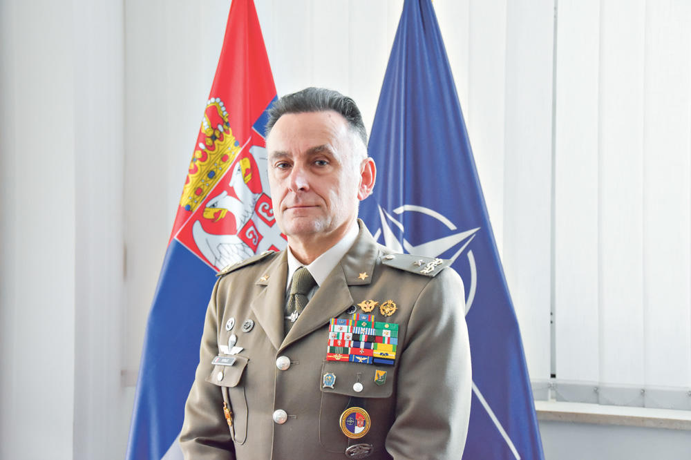 A KURIR EXCLUSIVE! THE NEW CHIEF OF THE NATO MILITARY LIAISON OFFICE IN SERBIA