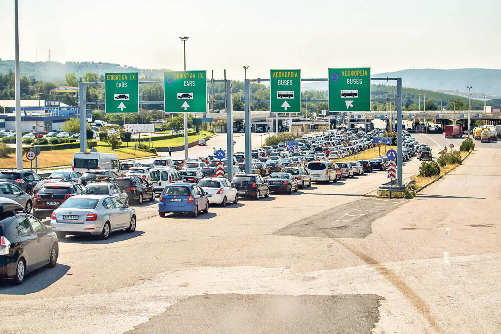 Grčka, granični prelaz