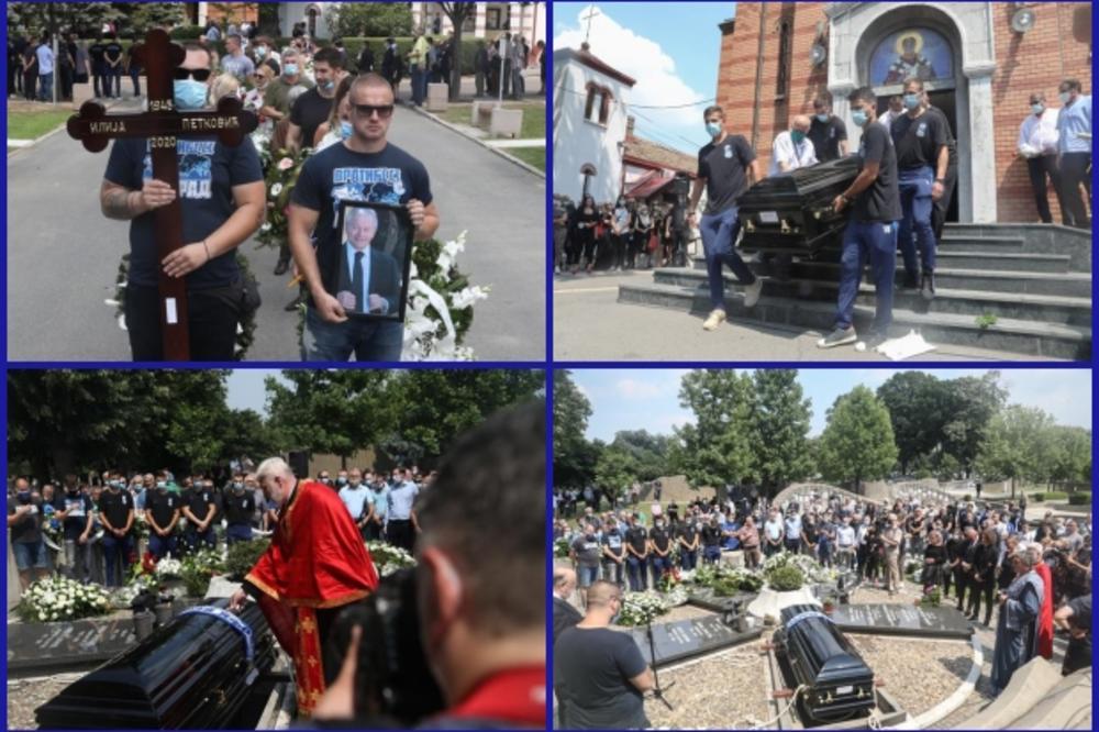 ILIJA PETKOVIĆ ISPRAĆEN NA VEČNI POČINAK: Legendarni fudbaler sahranjen u Aleji zaslužnih građana na Novom groblju FOTO