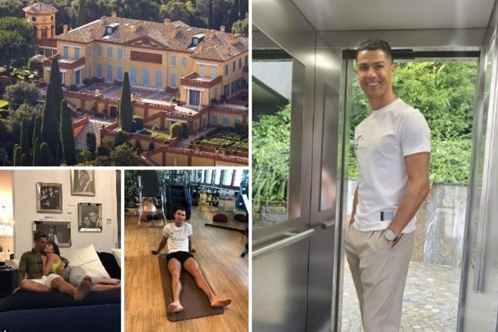 SPECIJALNI BUNKER ZA BEG OD PAPARACA I DVA TAJNA TUNELA: Ronaldo za luksuznu vilu u Torinu izdvaja 40.000 evra na dan!