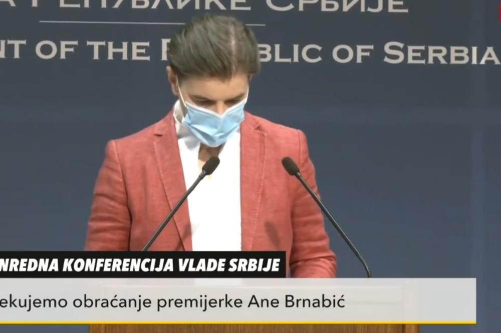 DRAMATIČNO POGORŠANJE SITUACIJE: Ana Brnabić je OVAKO objasnila kako je KRITIČNO u Srbiji