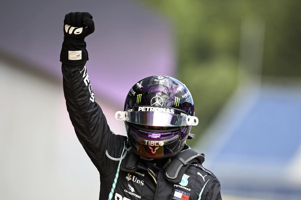 TIMSKA POBEDA: Hamilton zahvalan ekipi Mercedesa posle rekorda!