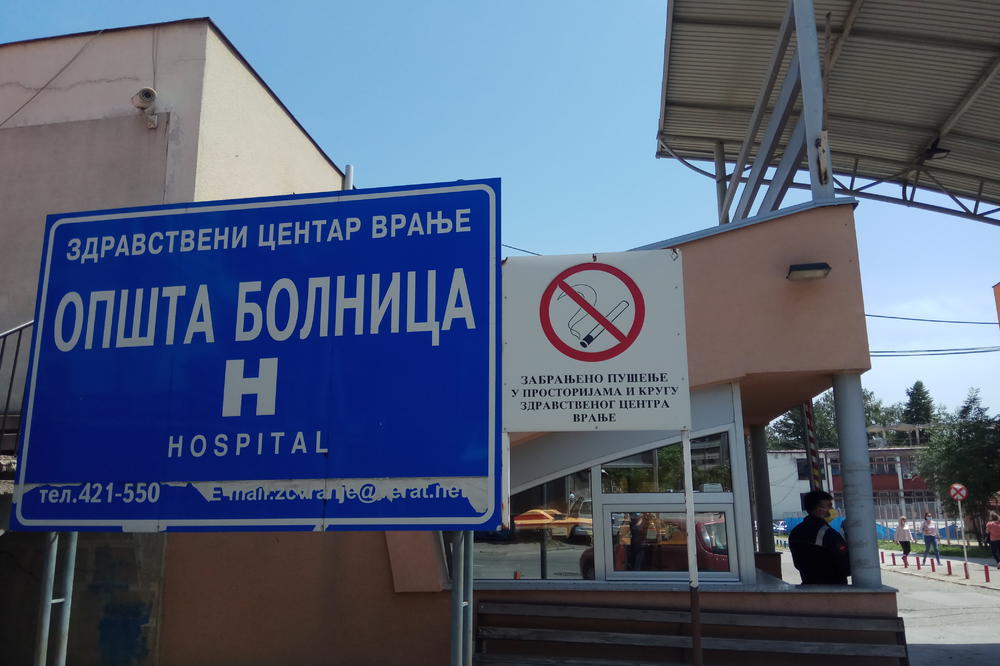 KORONA BILANS U VRANJU:  U četiri kovid bolnice u Vranju 63 pacijenta