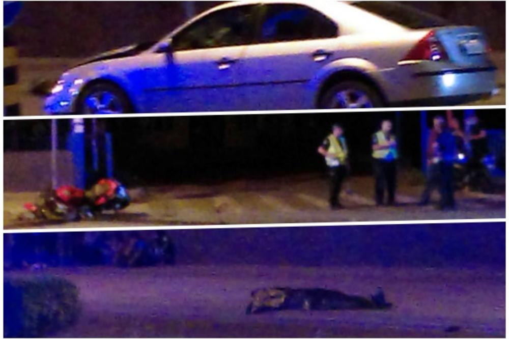 PUKLO JE KAO BOMBA: U stravičnoj nesreći poginuo još jedan motociklista u Nišu, od udara u auto ostao na mestu mrtav