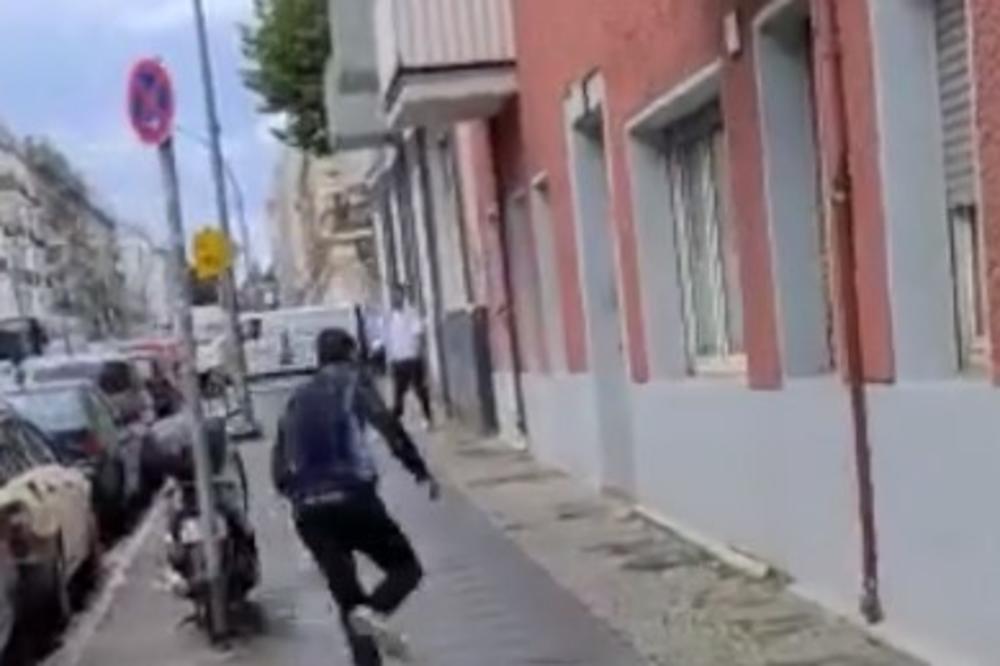 ŠOK-VIDEO IZ BERLINA: Pogledajte kako Srbin beži od policije sa 35.000 evra! ZASULI GA HICIMA KAO U HOLIVUDSKOJ AKCIJI