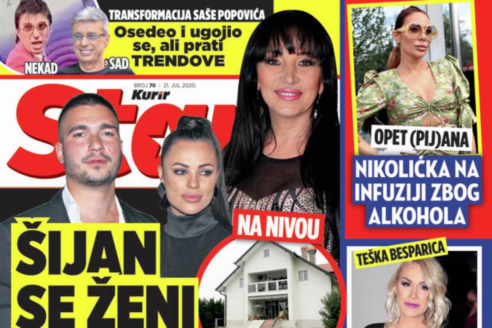 SUTRA POKLON - KURIR STARS! ŠIJAN SE ŽENI BOJANOM: Goca daje 50.000 evra za renoviranje vile