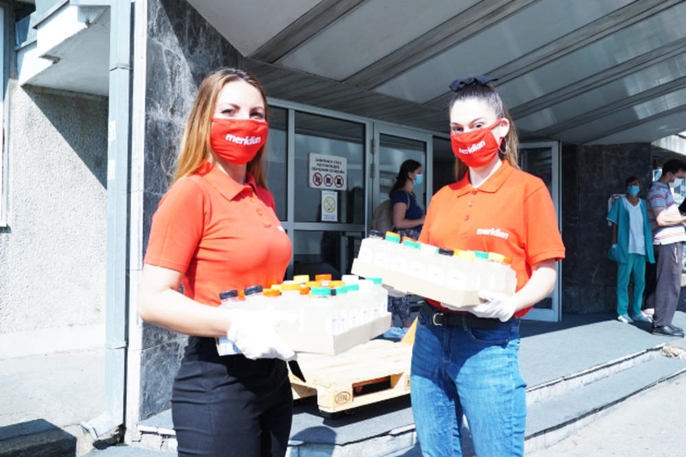 MERIDIAN NE STAJE SA HUMANITARNIM AKCIJAMA: Veliki paket pomoći stigao i u Zemunsku bolnicu