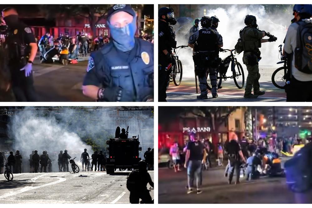 POGLEDAJTE TRENUTAK UBISTVA NA PROTESTU U OSTINU: Zapucao iz auta, demonstrant imao pušku! Neredi širom Amerike!